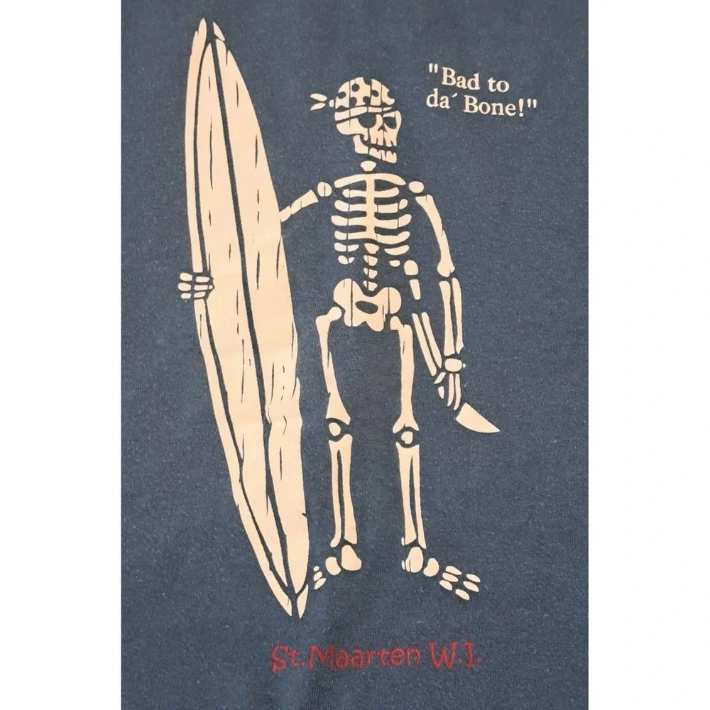 Arli St. Marteen T-shirt Boys XL Skeleton 